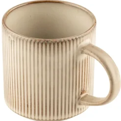 Serwis obiadowy porcelanowy GierekHoff Evie 30 elementów z salaterkami i kubkami zestaw talerzy dla 6 osób retro 1211