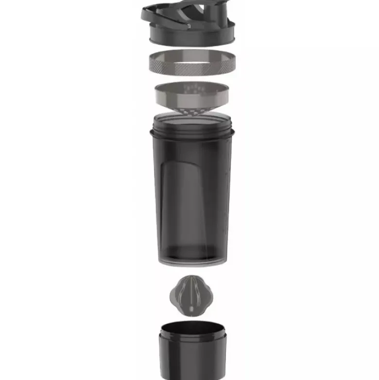 Shaker do koktajli 720 ml KingHoff KH 1359 plastikowy czarny