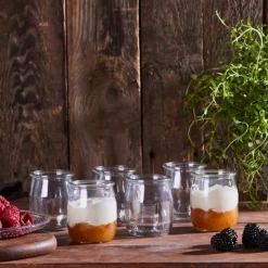 Słoiczki szklane 140 ml do deserów komplet 6 szt Altom Design