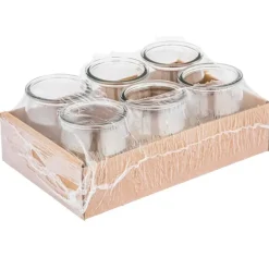 Słoiczki szklane 140 ml do deserów komplet 6 szt Altom Design