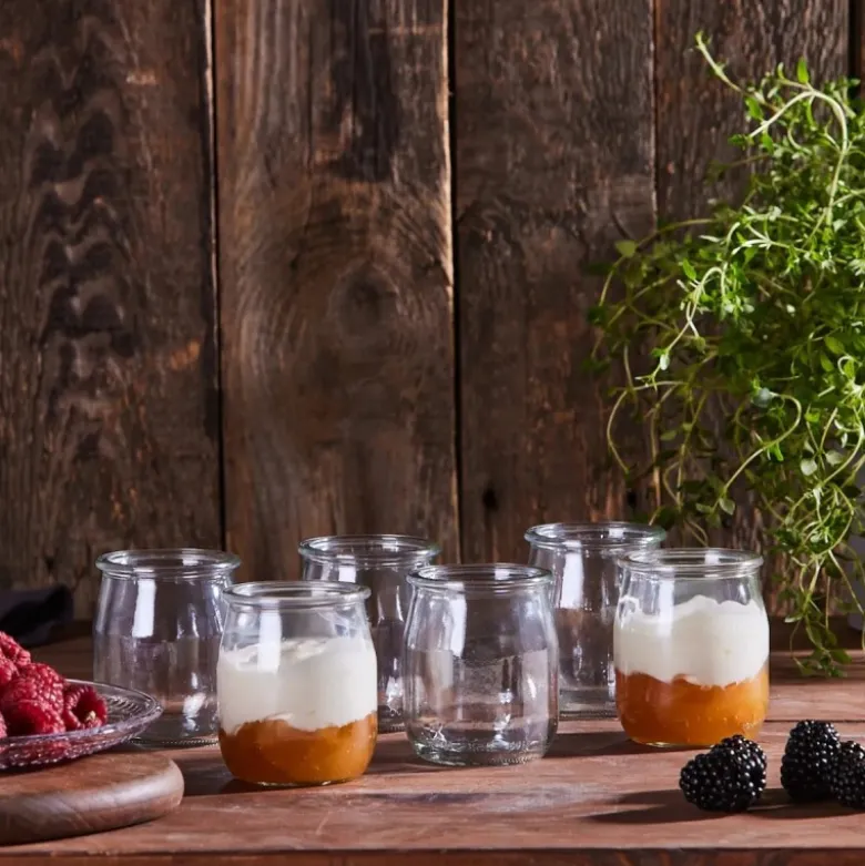 Słoiczki szklane 140 ml do deserów tiramisu komplet 12 szt Altom Design