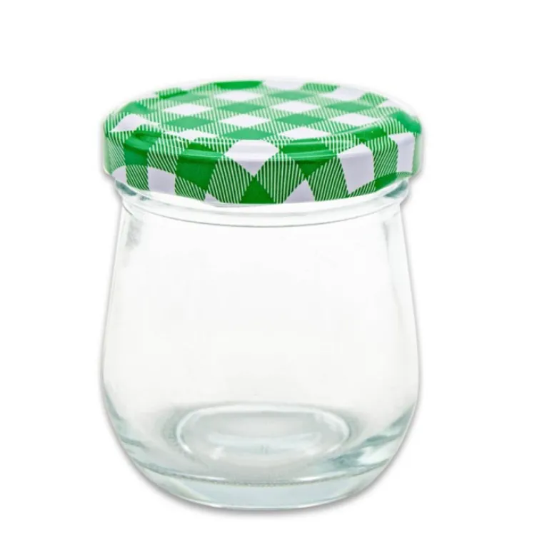 Słoiki baryłkowe na przetwory 300 ml zestaw 8 sztuk weki z pokrywkami TR-GJ-300