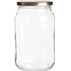 Słoiki szklane 900 ml na miód konfitury i kiszone ogórki z zakrętką typu twist komplet 6 szt Altom Design