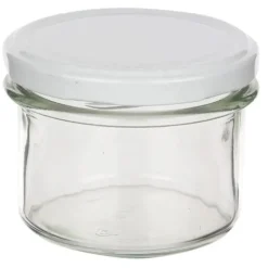 Słoiki szklane 235 ml na przetwory miód konfitury i dżemy typu twist z zakrętką komplet 6 szt Altom Design