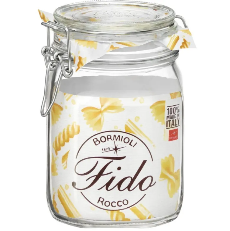 Słoik szklany Bormioli Rocco Fido 1000 ml z klamrą
