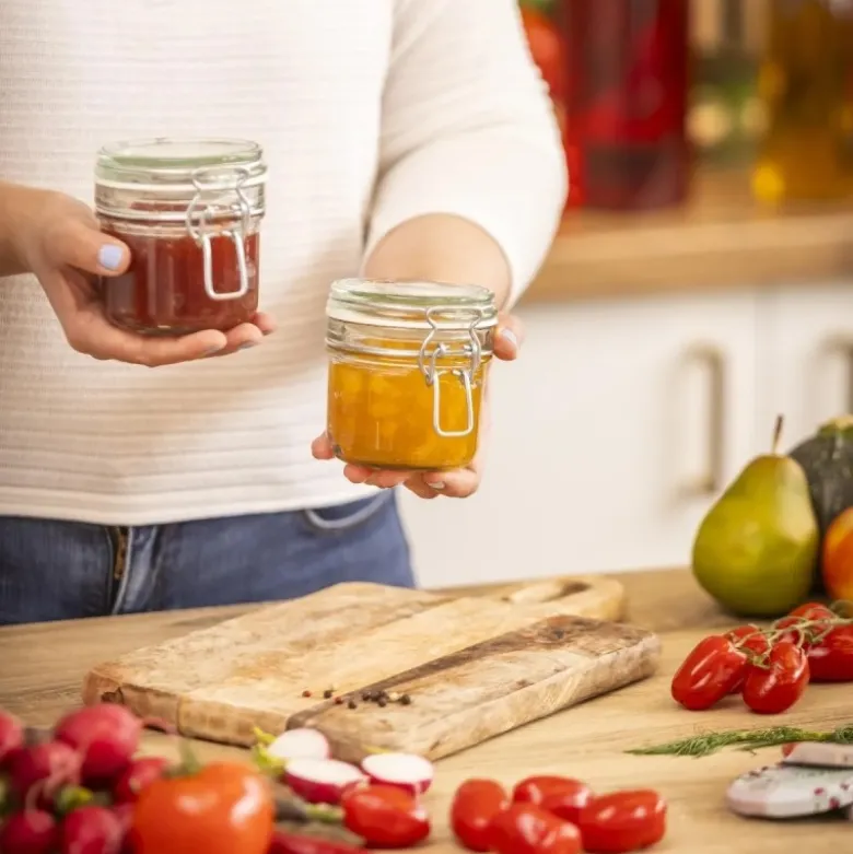 Słoik szklany na przetwory 200 ml hermetyczny z klipsem Altom Design