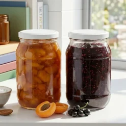 Słoik szklany na przetwory 1700 ml z zakrętką FI100 6Z zestaw 2 szt Altom Design