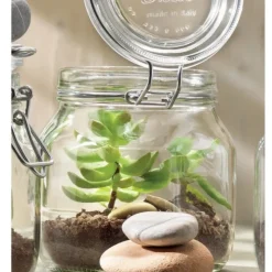 Słoik szklany z metalowa klamrą 1500 ml Tragar L6509E