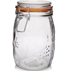 Słoik szklany z metalowa klamrą 1500 ml Tragar L6509E