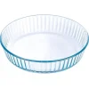 Szklana forma do tarty 26 cm naczynie żaroodporne 2.1 L Pyrex 818 P