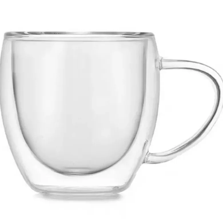 Szklanka termiczna 250 ml z podwójnymi ściankami do kawy herbaty Tragar TR-36-1
