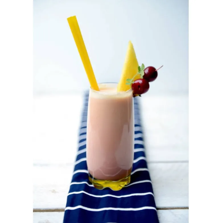 Szklanki do drinków wysokie Glasmark kolorowe dno 350 ml zestaw 6 szklanek