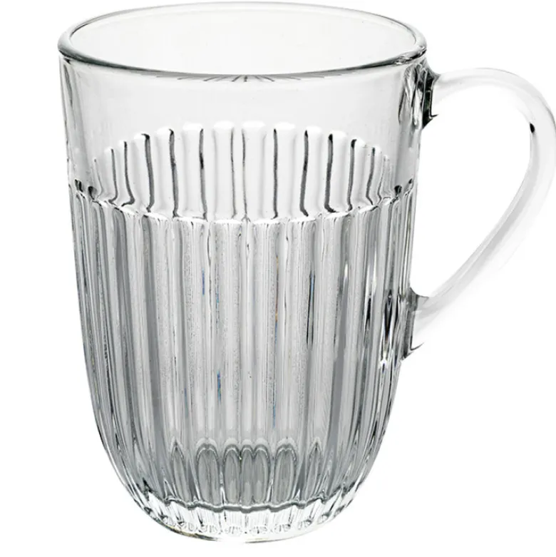 Szklanki do kawy herbaty z uchem 380 ml Florina Comet komplet 6 sztuk