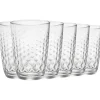 Szklanki do napojów drinków Bormioli Glit 400 ml zestaw 6 szklanek