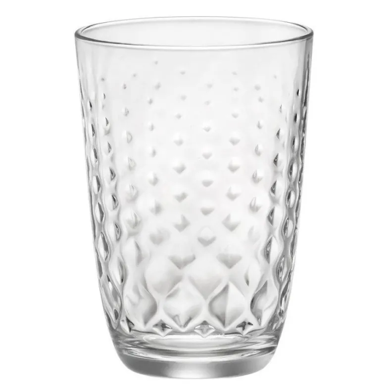 Szklanki do napojów drinków Bormioli Glit 400 ml zestaw 6 szklanek