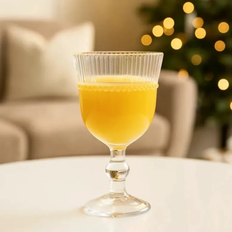Szklanki do napojów kielichy do wody wody soku na stopce Altom Design Vivienne 320 ml zestaw 6 szt