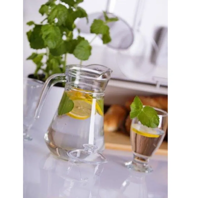 Szklanki do napojów soków Nadir Paulista zestaw 6 szklanek 250 ml Capri