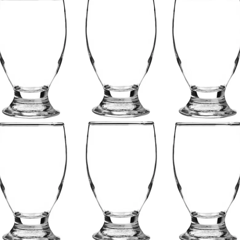 Szklanki do napojów soków Nadir Paulista zestaw 6 szklanek 250 ml Capri