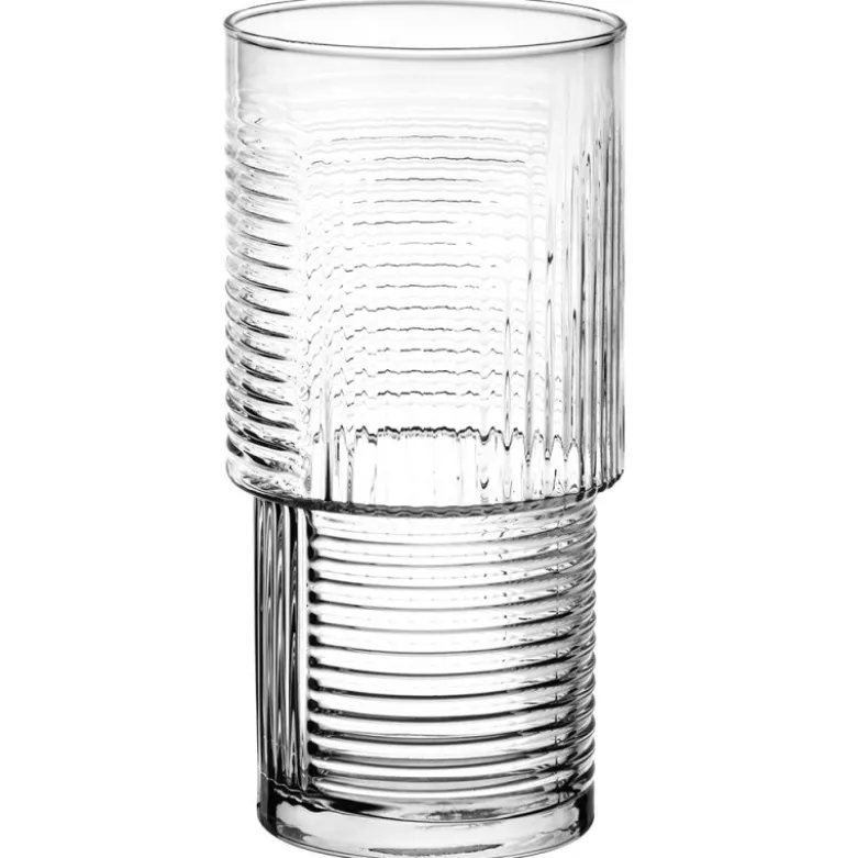 Szklanki do napojów soków wysokie Glasmark Helena 350 ml zestaw 6 szklanek
