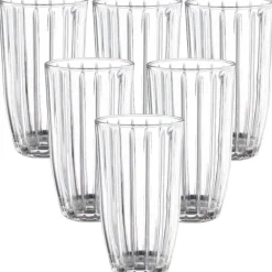 Szklanki do napojów wody soków 440 ml Altom Venus wysokie zestaw 6 sztuk