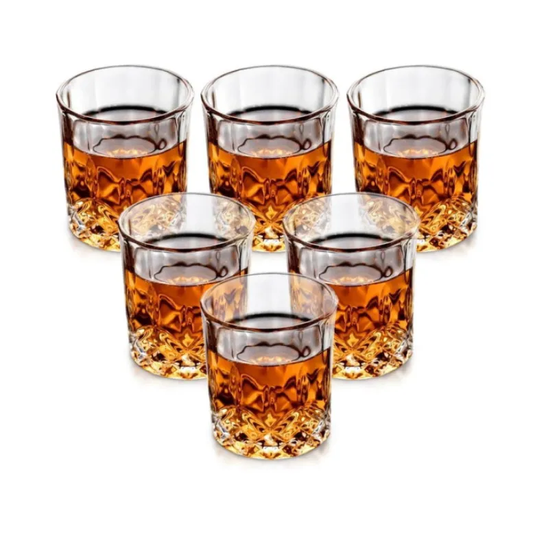 Szklanki do whisky drinków zestaw 6 szklanek 280 ml
