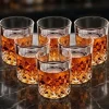 Szklanki do whisky 280 ml drinków GierekHoff Royal Diamond zestaw 6 szklanek grube szkło