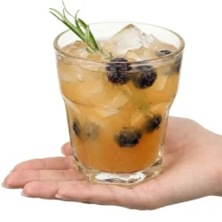 Szklanki klasyczne do napojów i drinków 250 ml zestaw 6 sztuk do soków