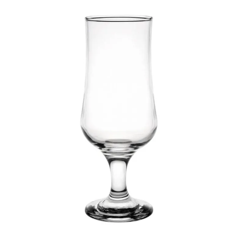 Szklanki na nóżce kieliszki koktajlowe 330 ml pokale do piwa zestaw 6 sztuk Glasmark