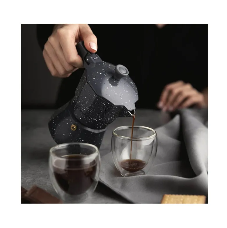 Szklanki termiczne do espresso Florina Malachit 100 ml zestaw 2 sztuki