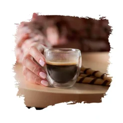 Szklanki termiczne do espresso Florina Malachit 100 ml zestaw 2 sztuki