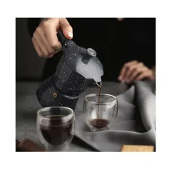 Szklanki termiczne do espresso Florina Malachit 100 ml zestaw 6 szklanek