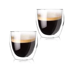 Szklanki termiczne Florina Malachit 250 ml zestaw 2 sztuki