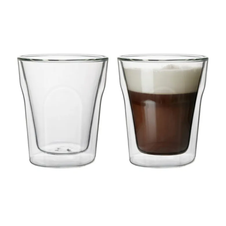 Szklanki termiczne Malachit Cube 240 ml zestaw 6 szklanek
