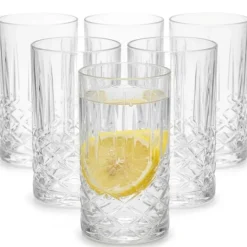 Szklanki wysokie 360 ml do napojów drinków Altom Splendor zestaw 6 sztuk