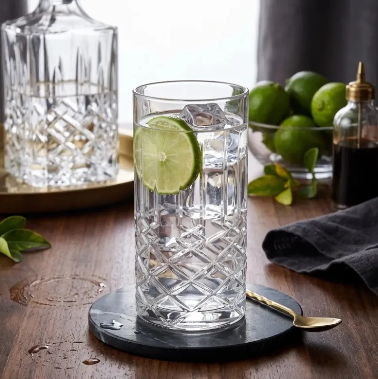 Szklanki wysokie 360 ml do napojów drinków Altom Splendor zestaw 6 sztuk