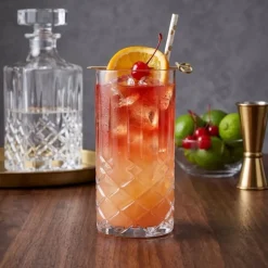 Szklanki wysokie 360 ml do napojów drinków Altom Splendor zestaw 6 sztuk