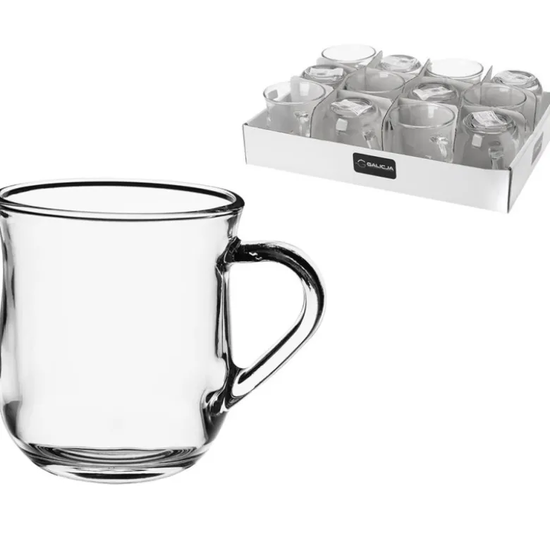 Szklanki z uchem 320 ml do kawy i herbaty Galicja Vito 27861