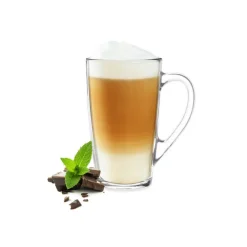 Szklanki z uchem 400ml Glasmark Alex do herbaty kawy latte komplet 6szt