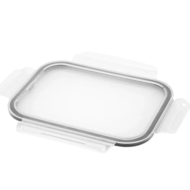 Szklany pojemnik 370 ml na żywność jedzenie Altom Design Fresh pudełko z pokrywką lunchbox prostokątny hermetyczny