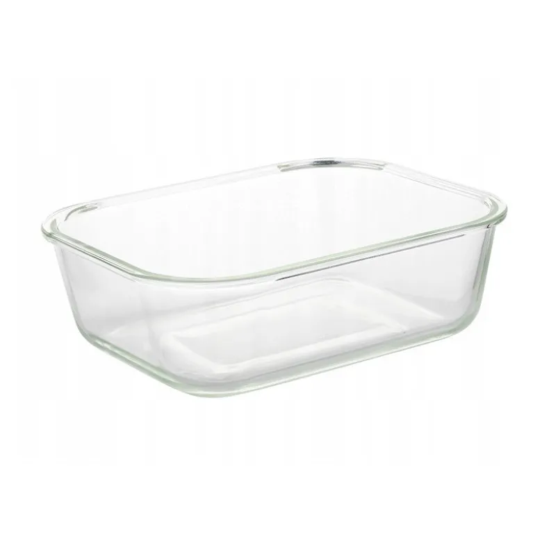 Szklany pojemnik 1040 ml na żywność jedzenie Florina Frigo pudełko z pokrywką lunchbox prostokątny hermetyczny