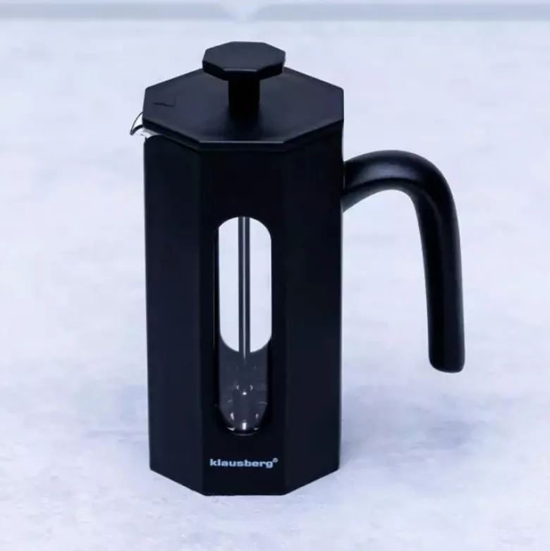 Szklany zaparzacz tłokowy do herbaty kawy ziół 600 ml Klausberg KB 7677