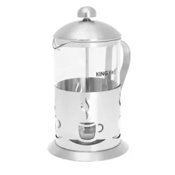 Szklany zaparzacz tłokowy do herbaty kawy ziół 800ml dzbanek KH 4832 Kinghoff