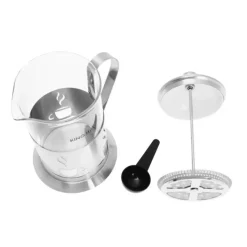 Szklany zaparzacz tłokowy do herbaty kawy ziół 800ml dzbanek KH 4832 Kinghoff