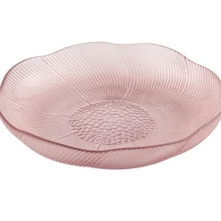 Talerz dekoracyjny szklany 13cm do ciast Bellis Florina