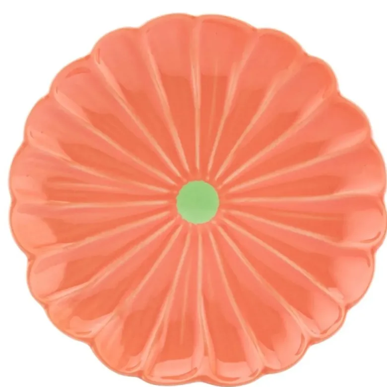 Talerz deserowy ceramiczny 20 cm Altom Koral do ciasta deserów