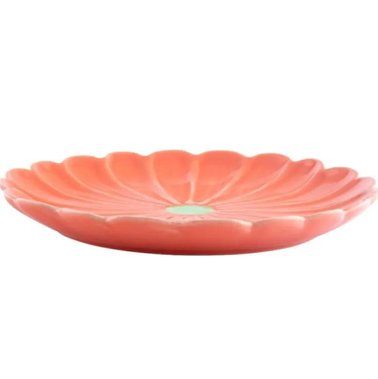 Talerz deserowy ceramiczny 20 cm Altom Koral do ciasta deserów