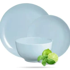 Talerz deserowy 19 cm niebieski Paradise Blue Diwali Luminarc V5830