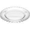 Talerz deserowy szklany 19,5 cm spodek na ciasto Altom Design Bloom