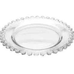 Talerz deserowy szklany 19,5 cm spodek na ciasto Altom Design Bloom