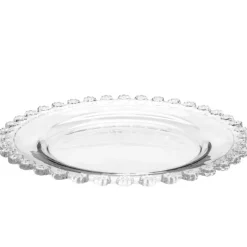Talerz deserowy szklany 19,5 cm spodek na ciasto Altom Design Bloom